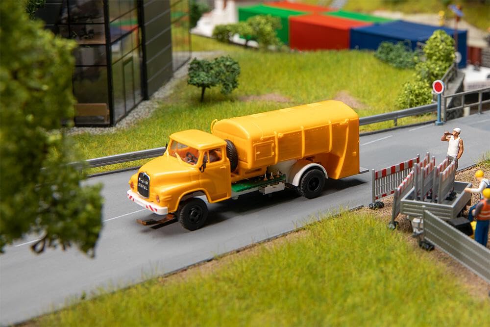 FALLER 161440 - MAN 635 Kurzhauber Müllwagen (BREKINA) - Spurweite H0