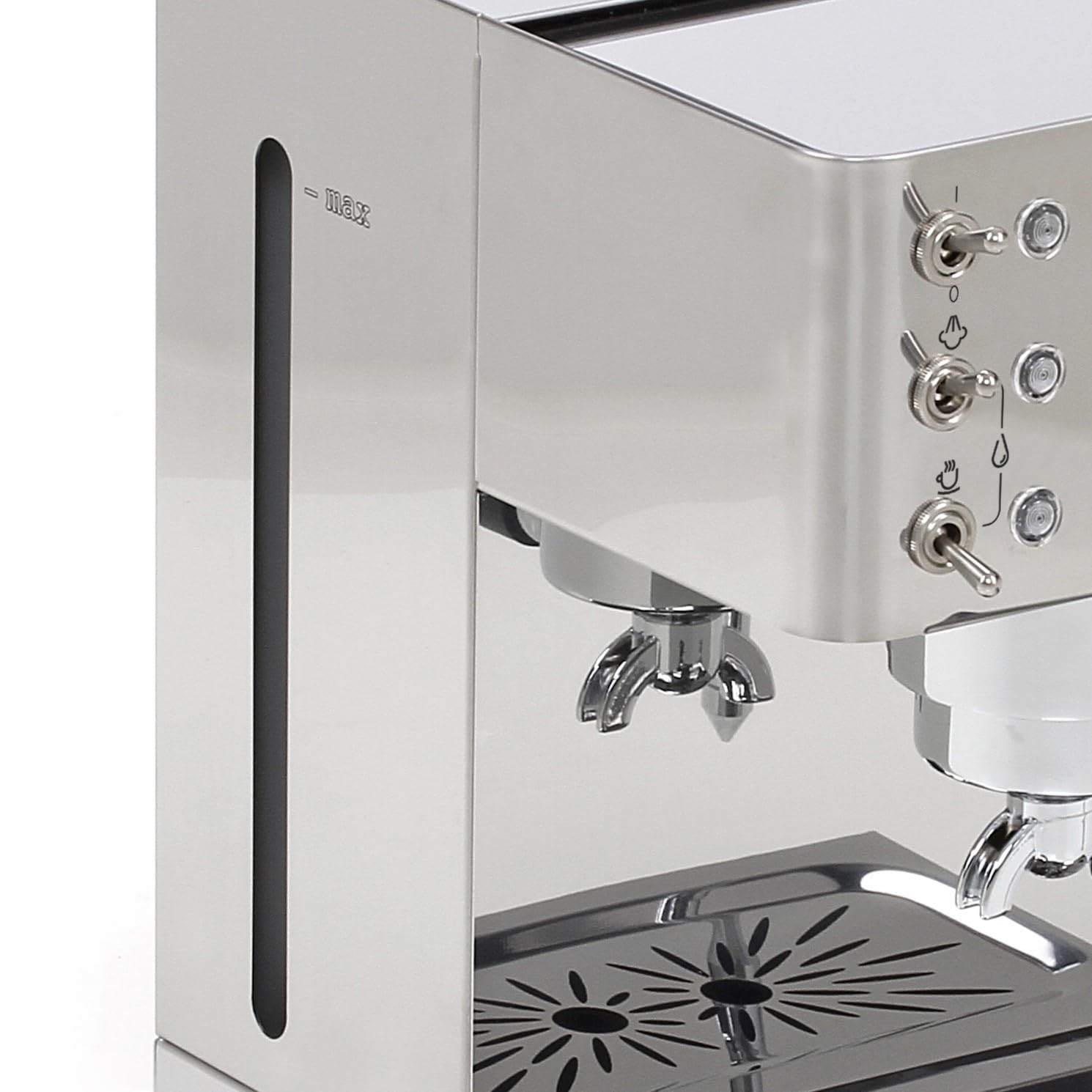 Lelit Anna Macchina da Caffè - Con Montalatte multidirezionale - PL41LEM-2G80 - Acciaio Inossidabile Lucido