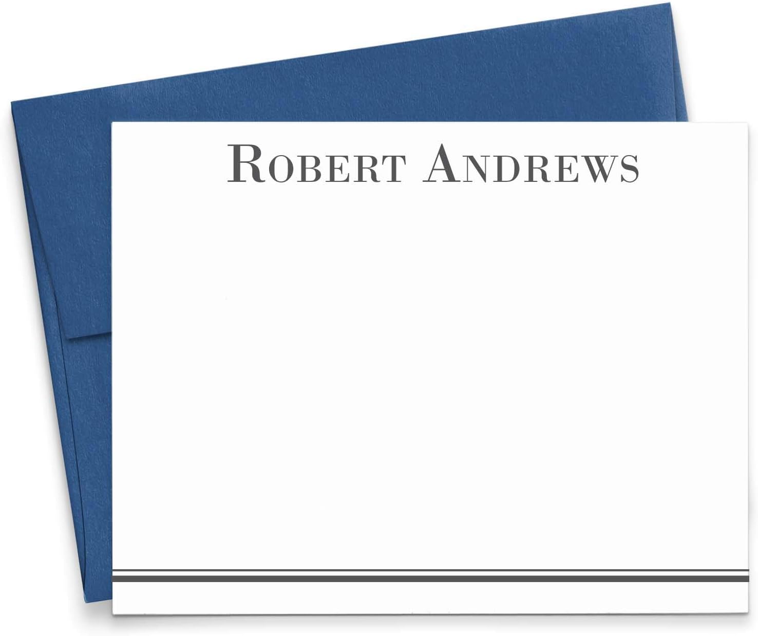 Personalized Stationery Set, Personalized Note cards, Personalized Thank you cards, Your Choice of Colors and Quantity