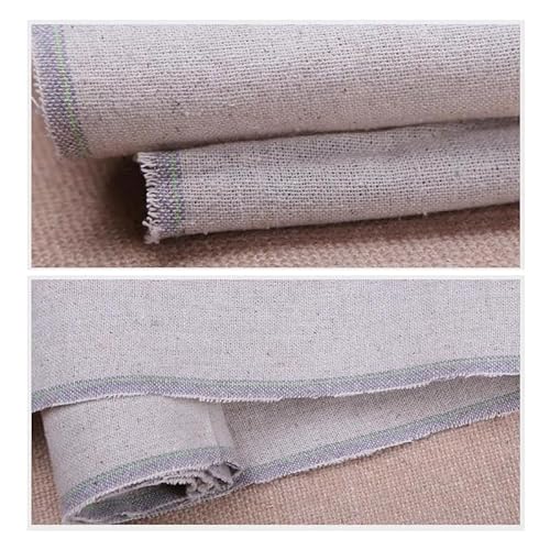 Maltuch Leinen Leinwand auf Rolle,160cm x 5m, 194gr/m² Rohgewebe – Ungrundiert, Leinen Gewebe