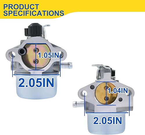 Miniatura 6 de FitBest Carburador para John Deere AM125355 LT133 LT150 LT155 LTR155 GS30 Kohler 12-853-57-S 12-853-80-S Carb