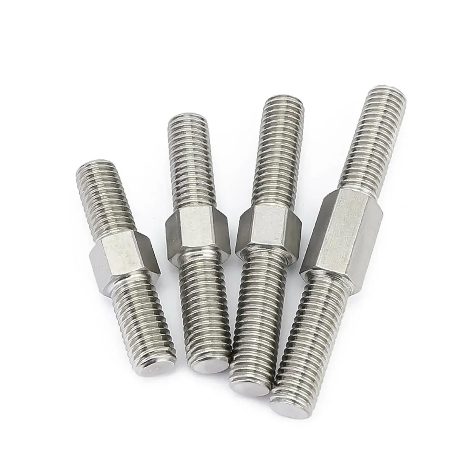Goujon à double extrémité M16x70mm, filetage gauche droit en acier inox 304 premium