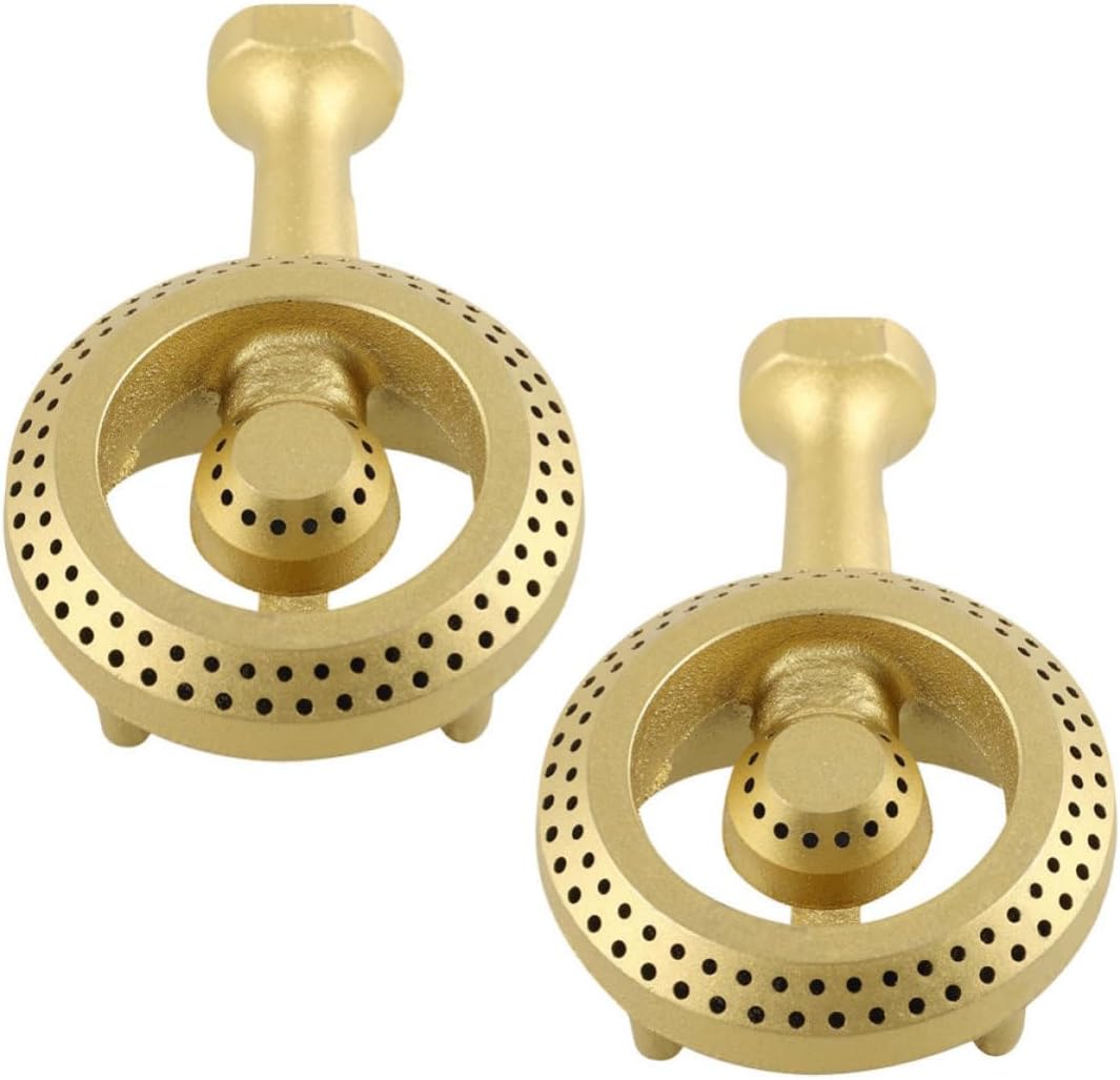 2pcs Universal Stove Burner Head Replacement Cast Iron Gas Burner