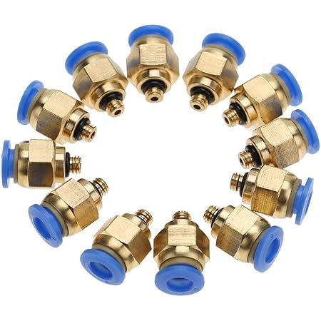 Connettori Pneumatici PC4-M10 Maschio - Per Stampanti 3D, Confezione Da 10 Pezzi - Foto 8