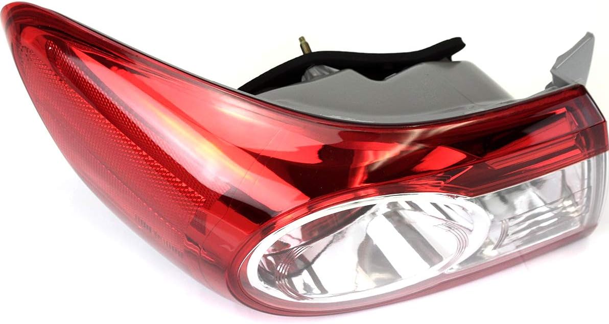 Compatible with 11 12 13 Corolla Japan Built Taillight Taillamp Rear Tail Light Brake Lamp without Bulb Left Driver Side