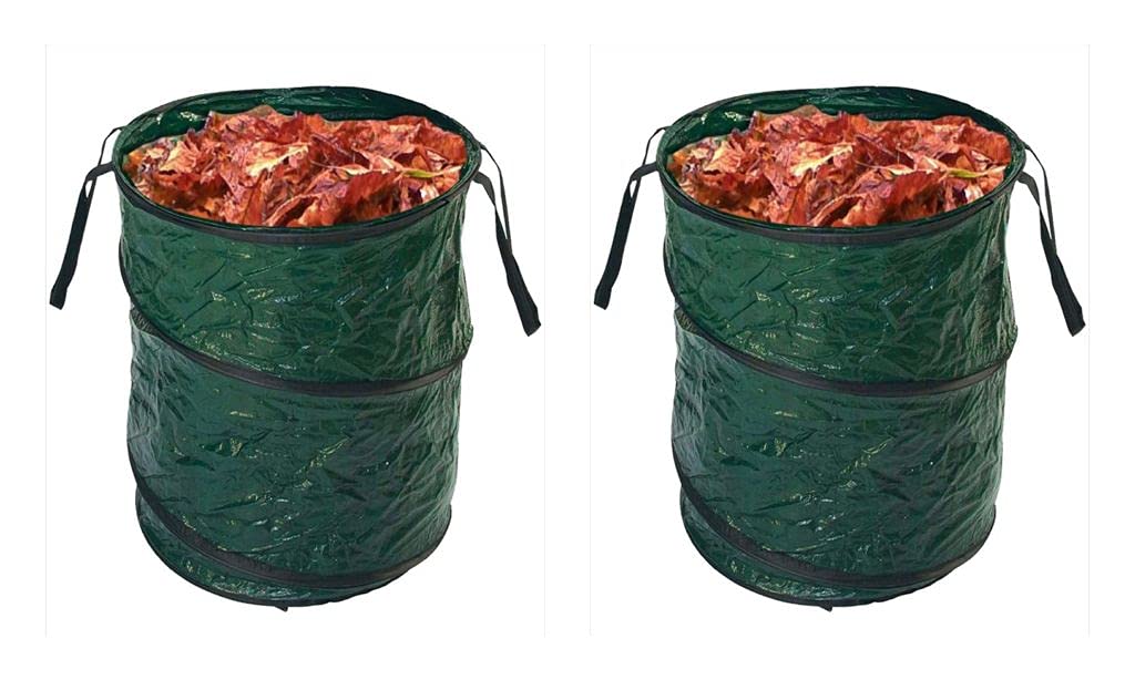 ALAYSTAR Premium 100L Large Sturdy POP UP Garden Bags Refuse Waste Rubbish Bag (PACK OF 2)