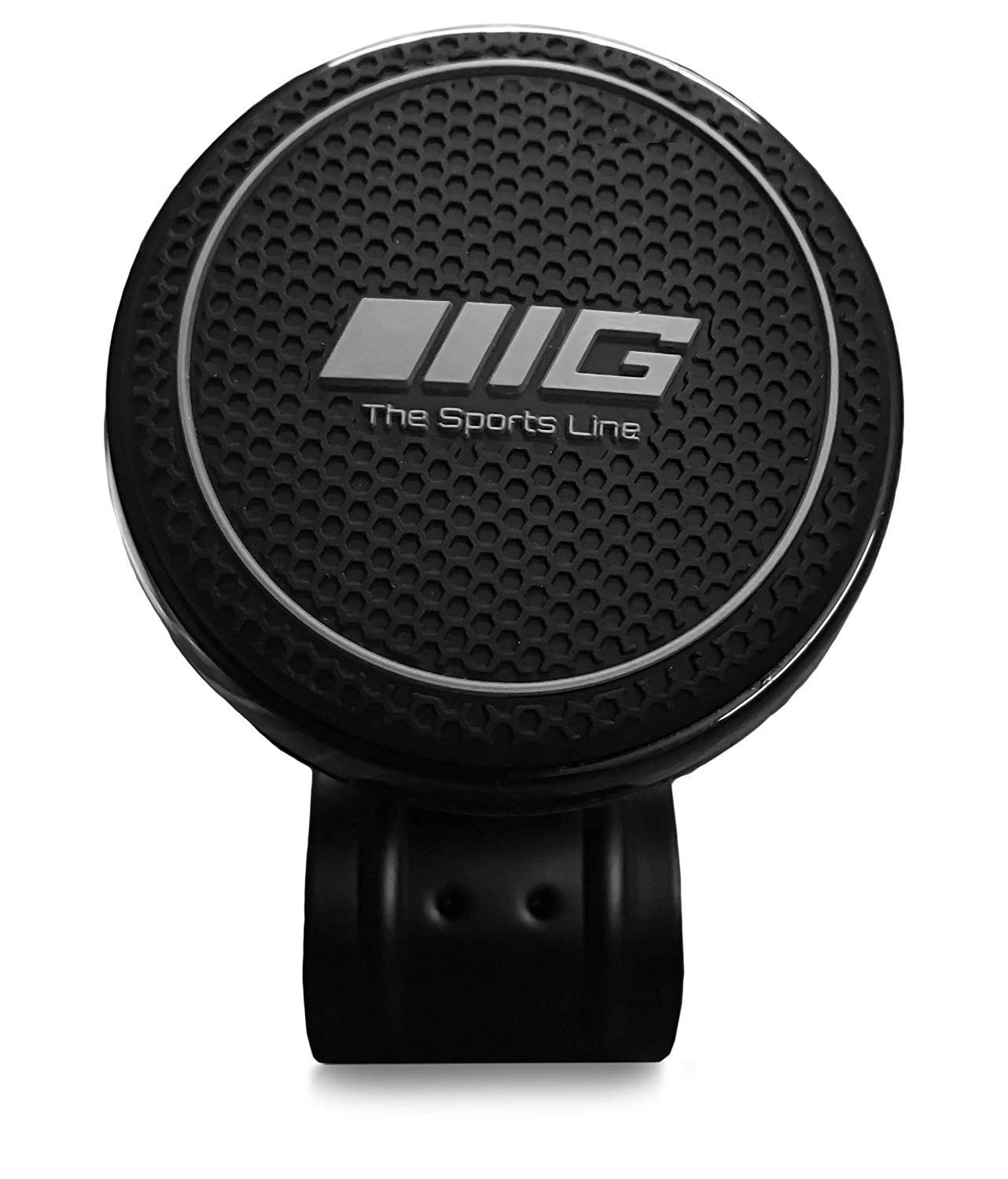 CarOxygen IIG Power Handle Spinner/Steering Knob For all Cars (Universal)- Grey Colour