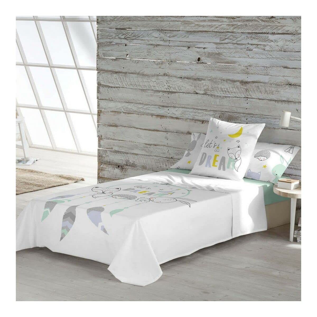 Sábana Encimera Cool Kids Let's Dream A 160 x 270 cm (Cama de 80/90)