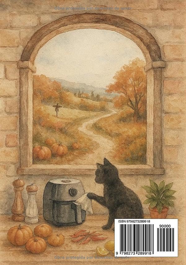 Miniatura 2 de Recetas mágicas para tu Airfryer 140 Recetas saladas fáciles y encantadas para tu Airfryer estilo cozy vintage con tiempos, conservación y cómo