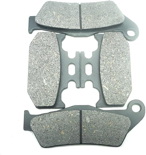 Para Yam&ha FZF250 FZN250 Made in India B971 FZ25 ABS 2017 2018 2019 Pastillas de freno delanteras y traseras de metal para motocicleta (color