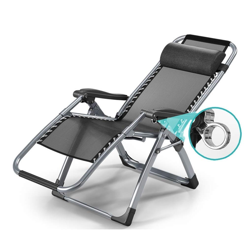 Chaises longues haut de gamme et robustes avec assise extra large 65 cm