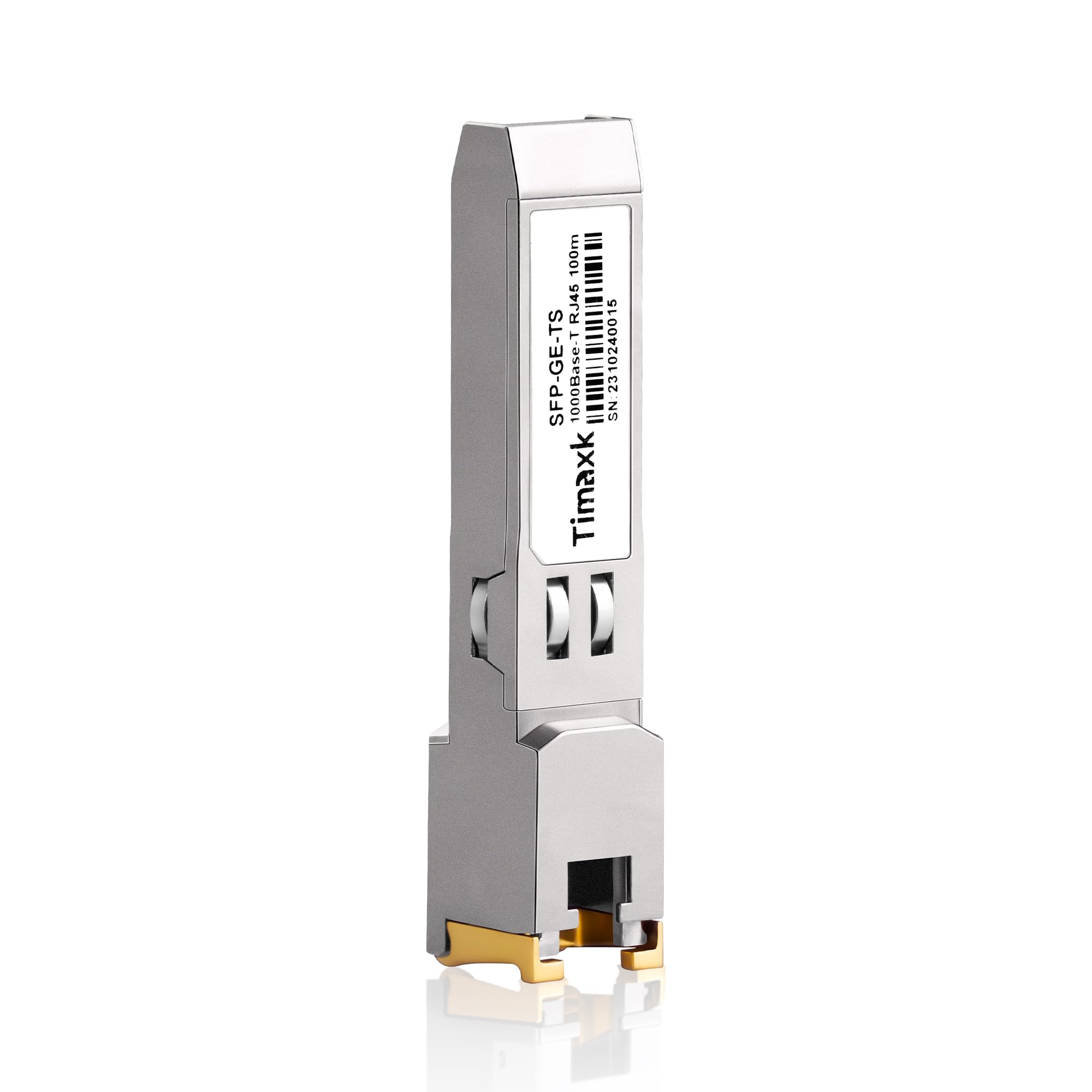 1000BASE-T SFP to RJ45 Ethernet Module, Gigabit SFP-T Transceiver up to 100m Over Cat 5 Cable,Compatible with Cisco, Ubiquiti, Mikrotik, D-Link, Netgear, Qnap, Linksys and More