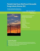 Plunkett's Solar Power, Wind Power & Renewable Energy Industry Almanac 2022: Solar Power, Wind Power & Renewable Energy Industry Market Research, Statistics, Trends and Leading Companies