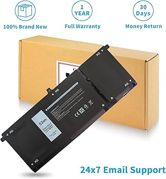 Amazon.com: H5CKD Laptop Battery for Dell inspiron 7300 7306 7405