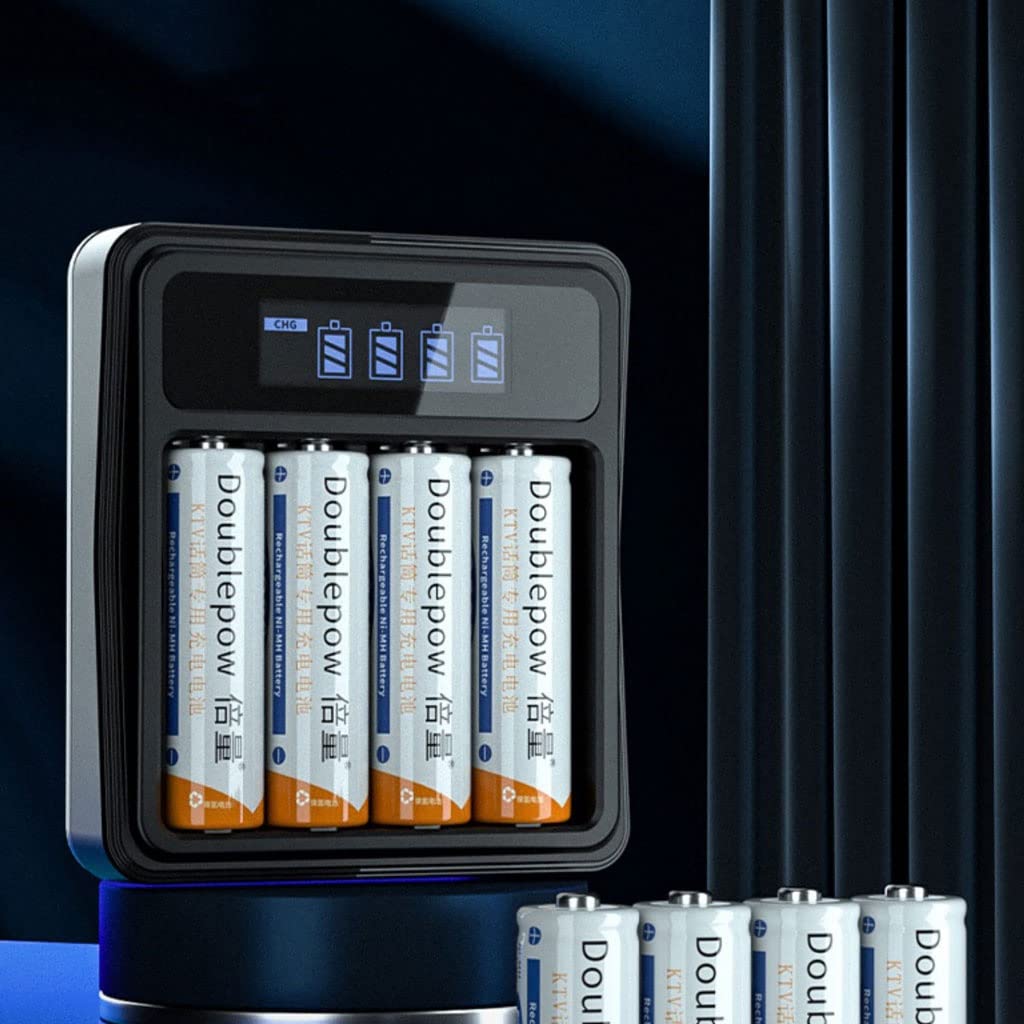 Amazon | 充電式バッテリー 5 大容量 1.2V 充電器セット セブン