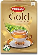 VIKRAM Gold Special Tea | Blended With 5 Unique Types Of Leaves From Upper Assam And Enriched With Orthodox Leaves | Rich & Aromatic Chai | Premium Black Tea Powder | 500 Gram