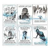 Mistborn 6 Books Collection Set by Brandon Sanderson (Final Empire, Well of Ascension, Hero of Ages, Band of Mourning, Alloy of Law & Shadows of Self)