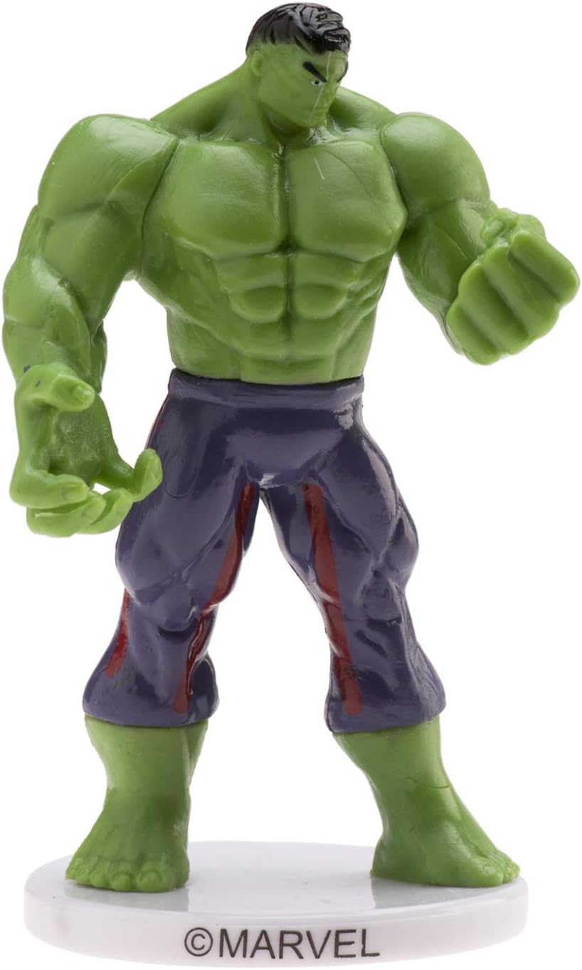 Dekora - 347169 Children's Incredible Hulk Birthday Cake Figurine 9 cm