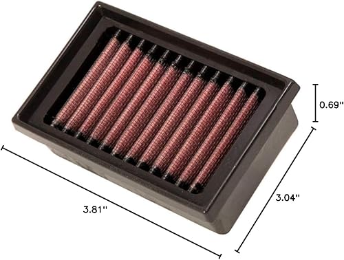 Miniatura 2 de K&N Filtro de aire del motor Alto rendimiento, Premium, Powersport Filtro de aire Se adapta a 2001-2011 BMW (G650 Xchallenge, G650 Xcountry, G650