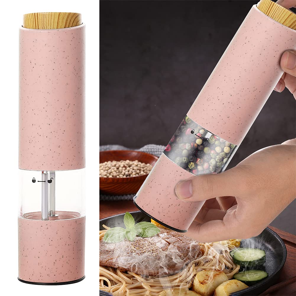 Amazon.co.jp: ソルトアンドペッパーミル、電動スパイスミル、ペッパー