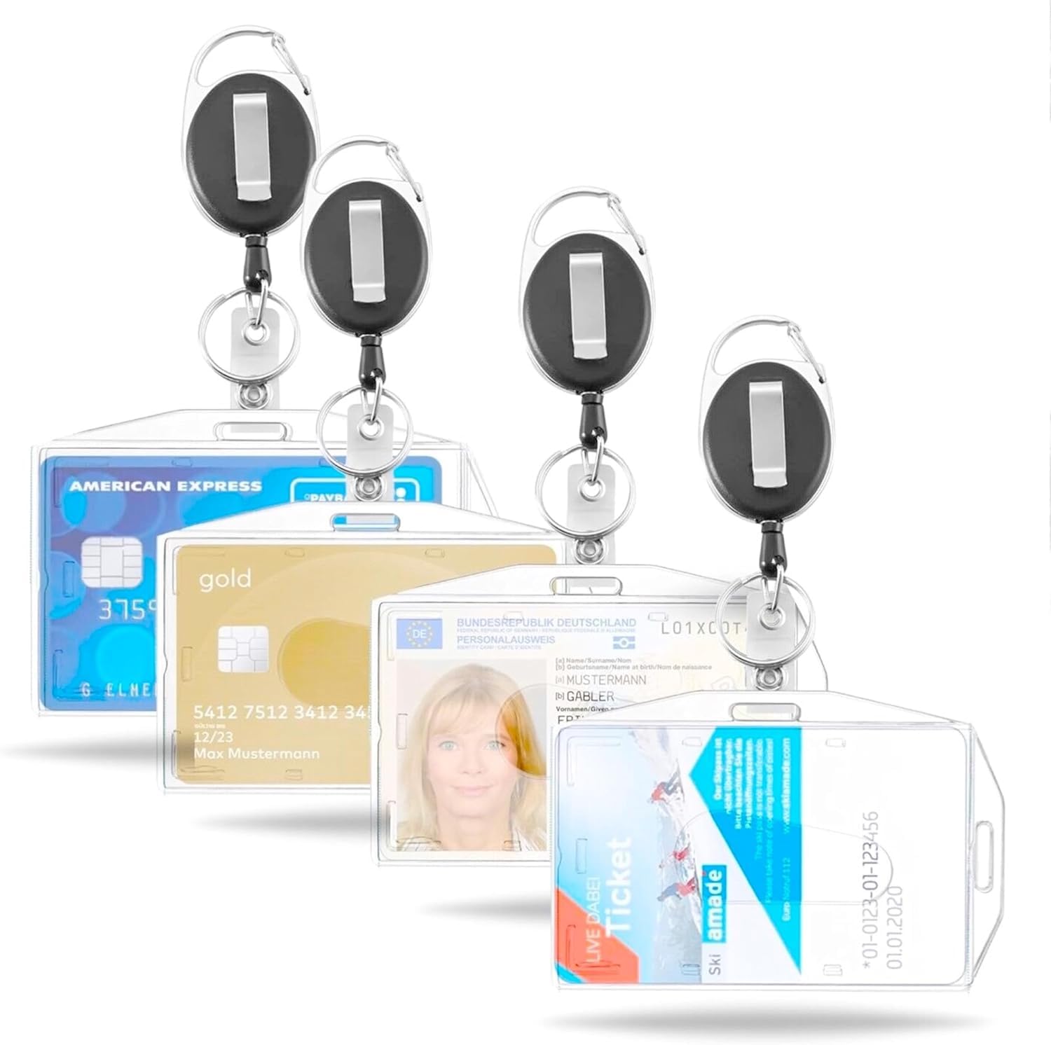 Keycords uittrekbaar | Ideaal voor pasjes