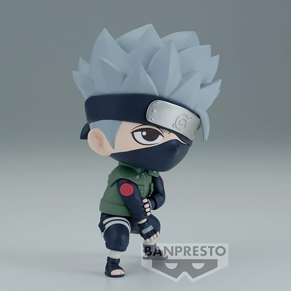 Banpresto Kakashi BP89538P Hatake Naruto Shippuden Repoprize Action Figure, 9 cm, Multi-Colour