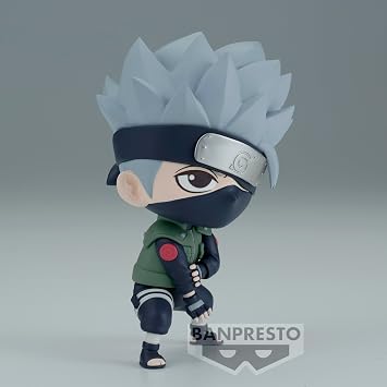 Banpresto Kakashi BP89538P Hatake Naruto Shippuden Repoprize Action Figure, 9 cm, Multi-Colour