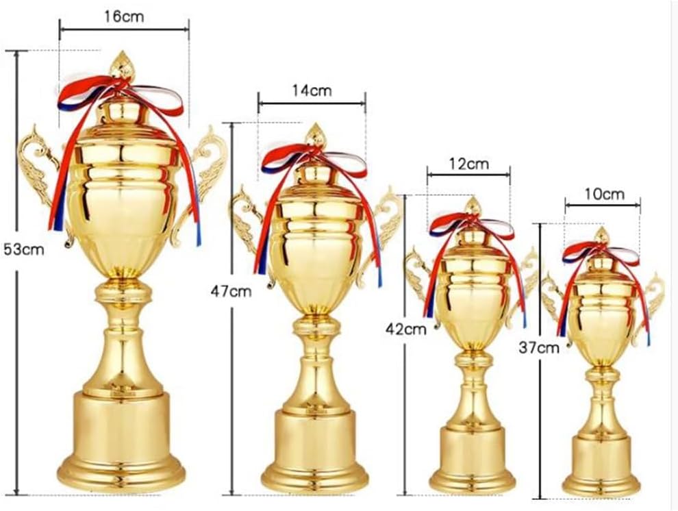 大型ゴールデントロフィー バドミントン バスケットボール サッカー テコンドー チャンピオン トロフィー スポーツ スクールゲーム