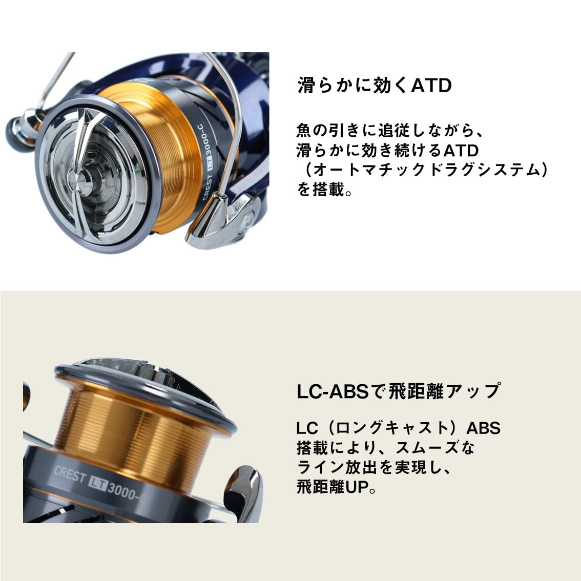 Amazon.co.jp: Daiwa LT2000S 20 Crest Spinning Reel, 2020