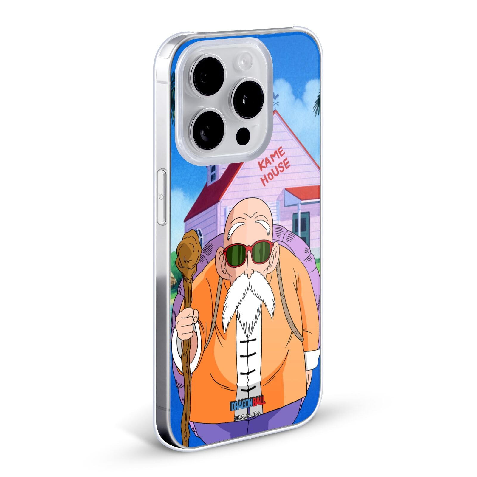 Head Case Designs Licenza Ufficiale Dragon Ball Maestro Roshi Personaggi Custodia Cover Dura per Parte Posteriore Compatibile con Apple iPhone 15 Plus
