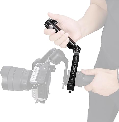 Miniatura 6 de NICEYRIG Mango ajustable para DJI RS 4/4 Pro, RS 3 Mini, RS 3/3 Pro, RS 2/RSC 2, soporte de disparo estabilizador de cámara con abrazadera de