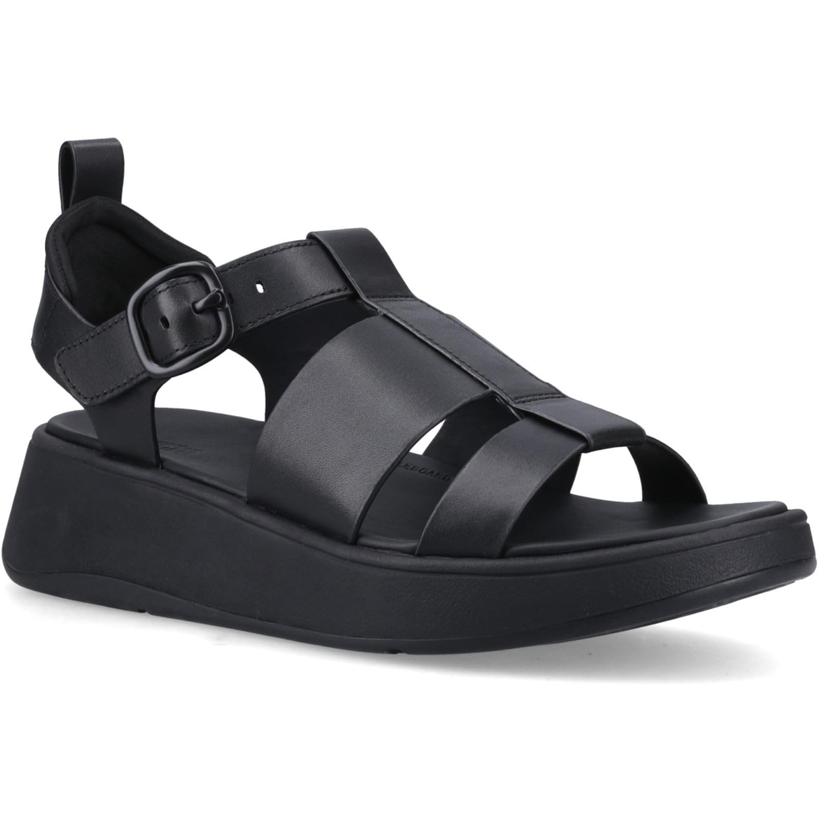 Fitflop F-Mode Leather Flatform Fisherman Sandals, Sandali da Pescatore Donna