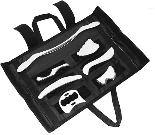 Gua Sha - Juego de 7 herramientas de masaje para raspar músculos herramienta IASTM para movilización de tejidos blandos terapia física