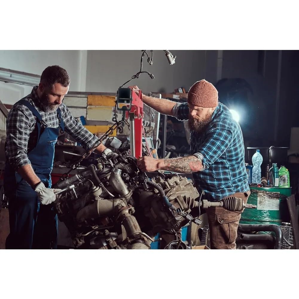 Wciągarka na kable elektryczne Podnośnik silnika 2 tony 4409 funtów Wytrzymały składany podnośnik do wiśni Podnośnik silnikowy Hydraulicznie przechylany silnik Dźwig warsztatowy Wciągnik elektryczny