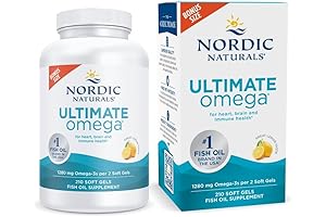 Nordic Naturals Ultimate Omega, Lemon Flavor: Your Key to Heart and Brain Health