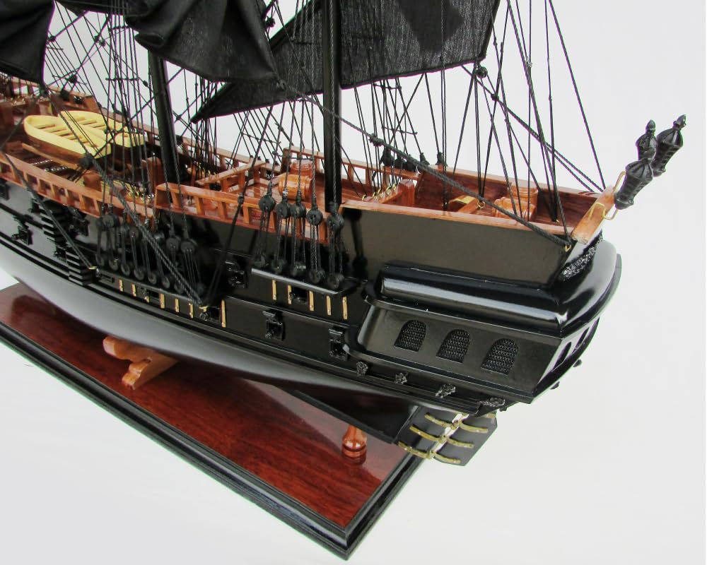 Amazon | 木製模型 海賊船 Black Pearl Pirate Ship 【Wooden Model
