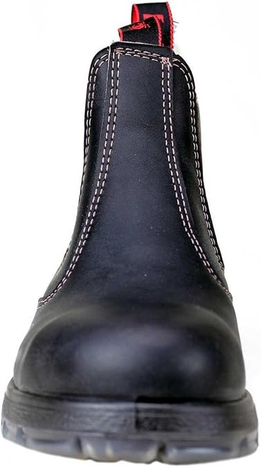 Red Back Boots USBOK Dark Brown Steel Toe Size 12.5 US/ 11.5 AU (on pull tags)