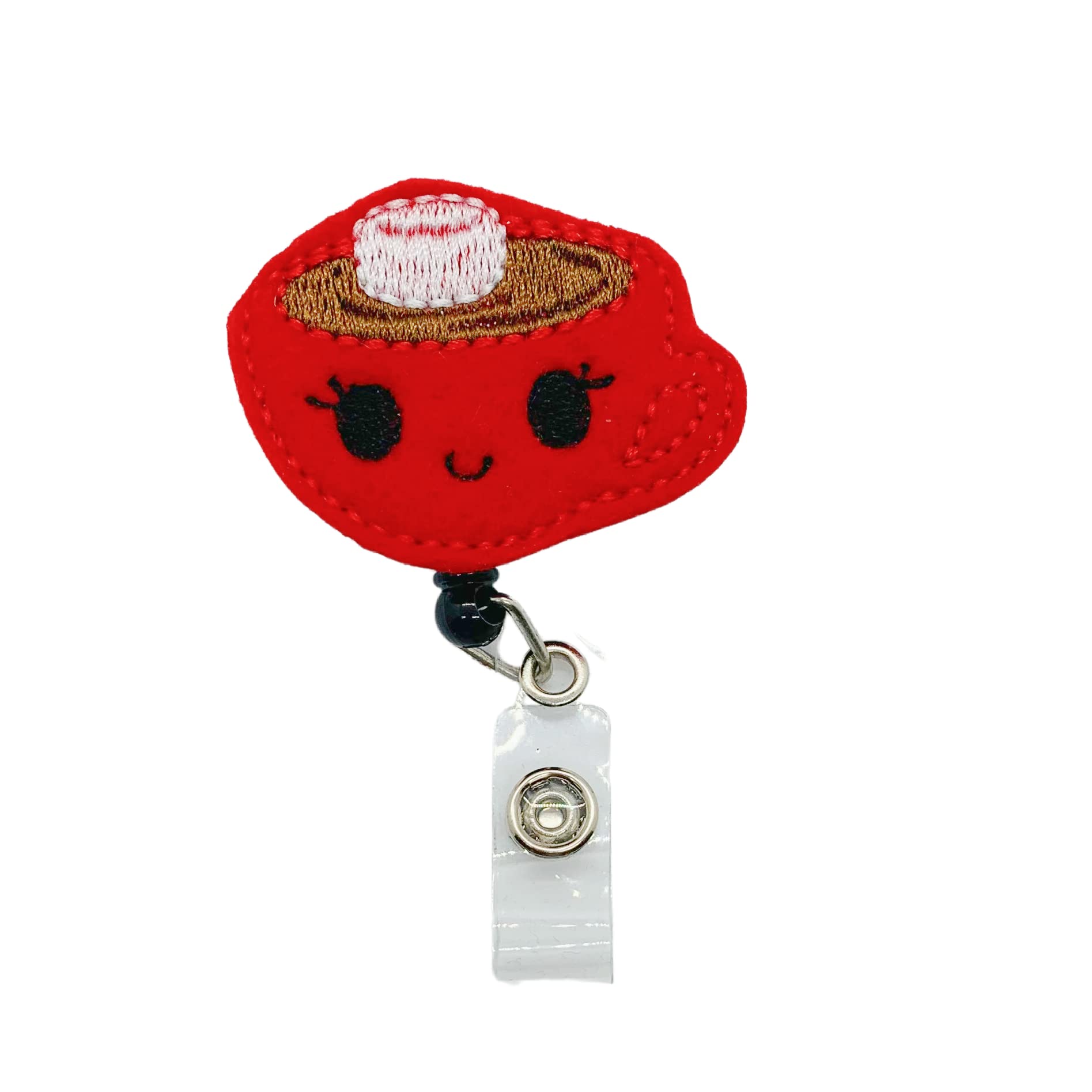 Smiling Hot Cocoa Badge Reel