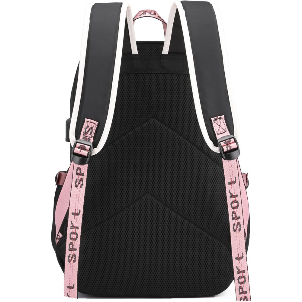 Búho ligero Hedwig Rucksack Owl Book Bag Harry Magic School Bag Students Laptop Backpack con puerto de carga USB
