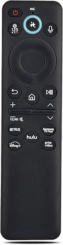 Vista 10 de para Samsung Smart TV Voice Remote, para todos los controles remotos Samsung de 2019 a 2025, control de reemplazo para televisores The Frame/Crystal
