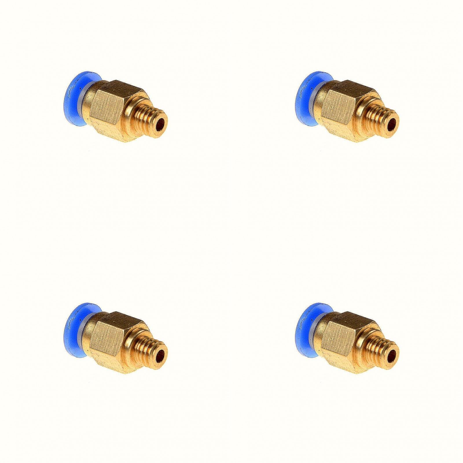(4 pc) Pro3D 4mm PC4-M6 Pneumatic Push in Bowden Extruder for 3d printer J-Head fitting-image-22