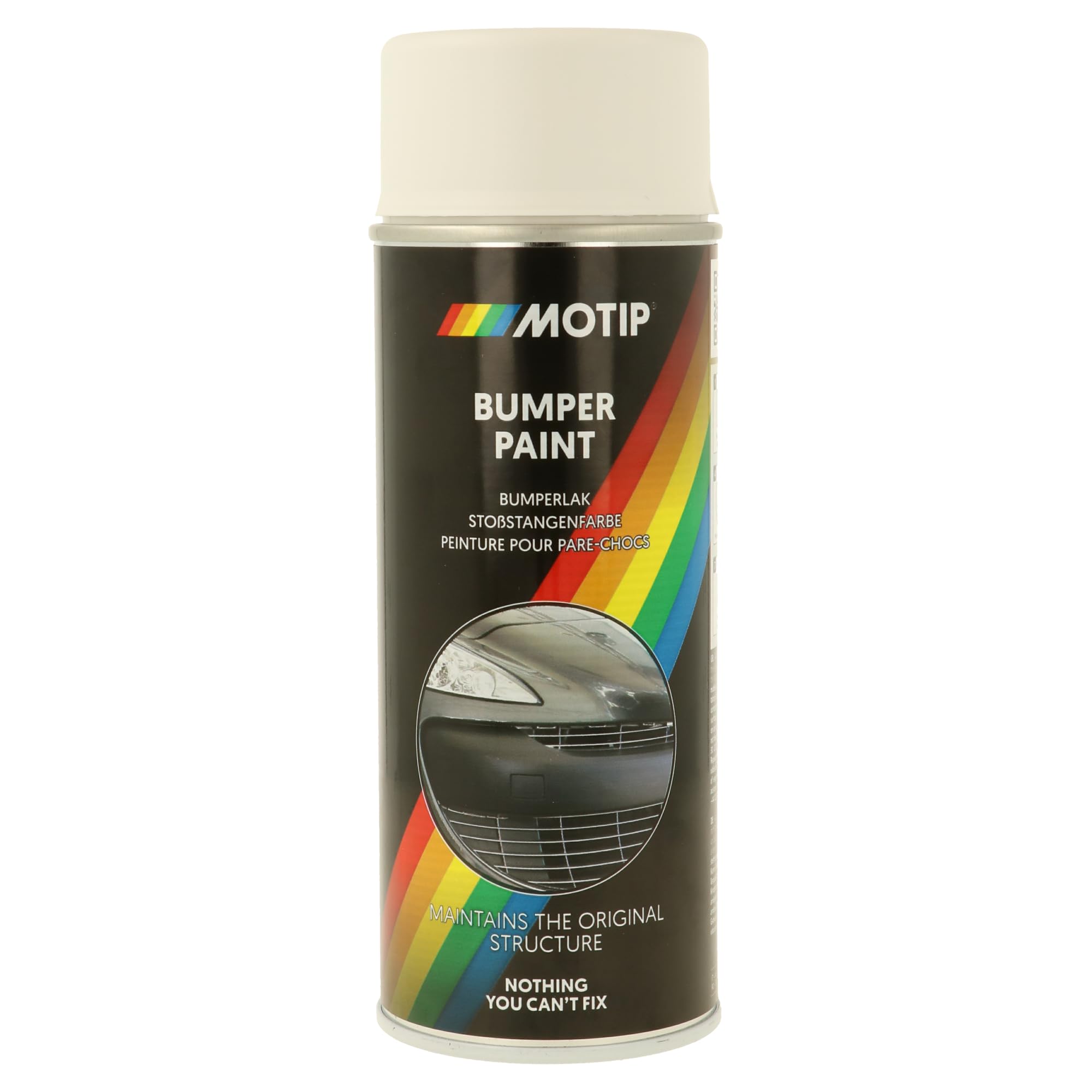 Motip M04085 Bumper Spray, 400 ml, White