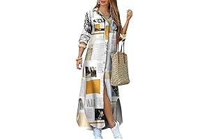 Elegant and Comfy Newspaper Dress for Women