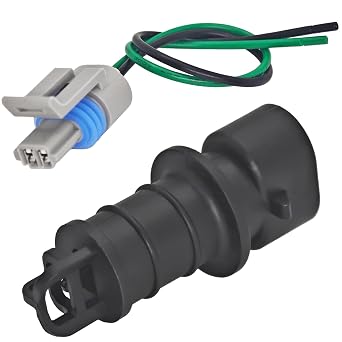 213-4663 88864354 Intake Air Temperature Sensor with Pigtail Harness 12160244 25037352 12110319 213-243 - Compatible with Chevy Silverado, GMC Yukon Sierra, Buick Lesabre, Cadillac DeVille