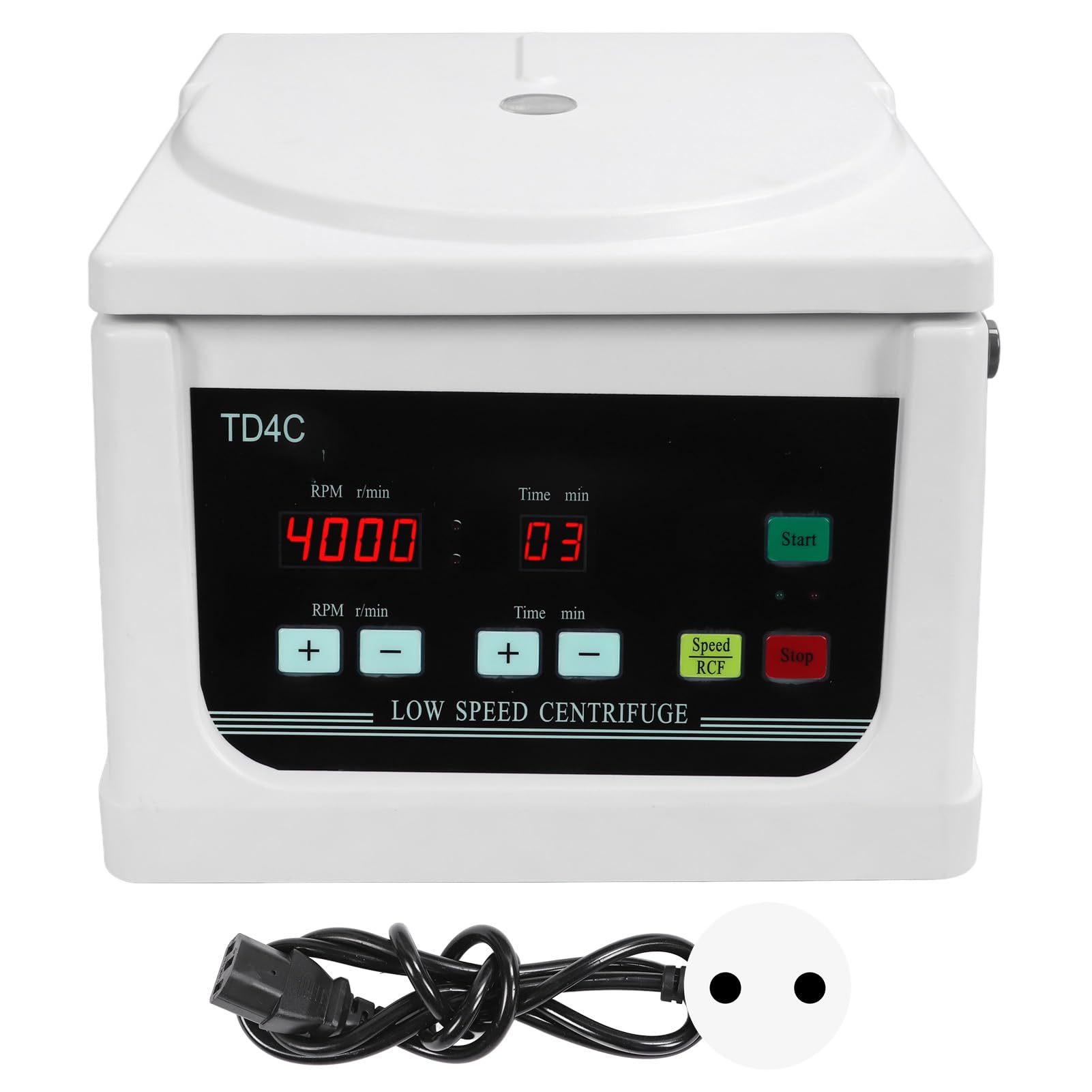 Fafeicy Wirówka Stołowa 2200xg 4000 Obr/min Ekran Dotykowy LCD (Wtyczka