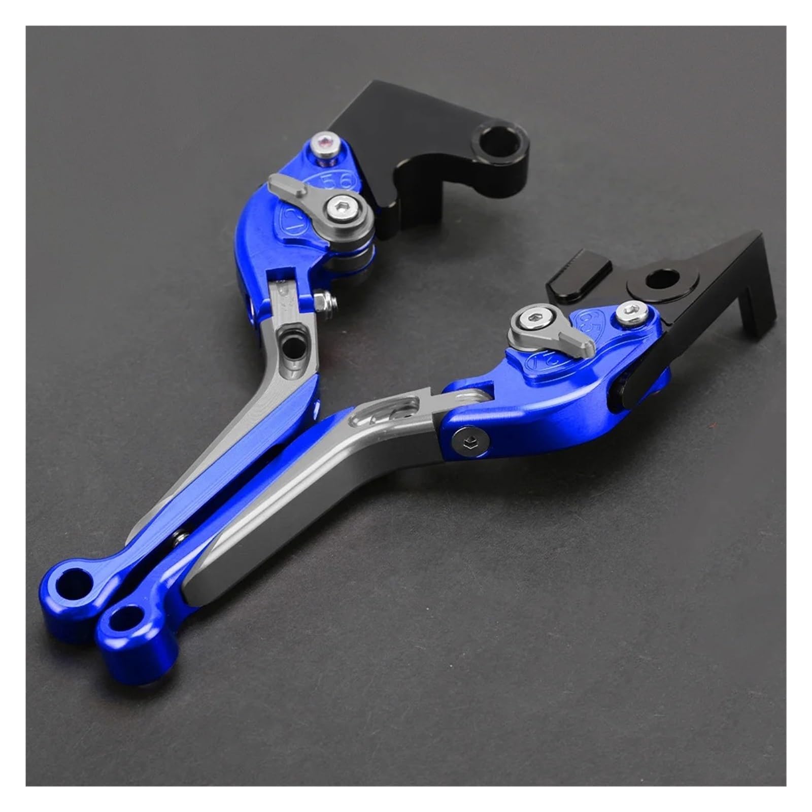 JWQEBNS Motorcycle Brake Clutch Levers for Suzuki GSX1400 GSX650F Hayabusa GSXR1300 SV1000/S TL1000R Motorcycle Handle Levers Foldable Adjustable Brake Clutch(Q Style)