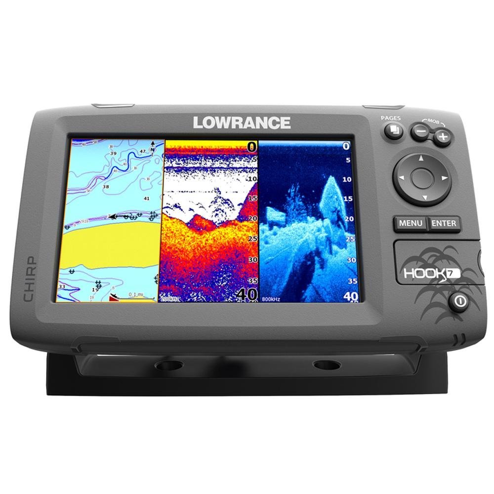 Amazon.com: Lowrance HOOK-7 Fishfinder/Chartplotter Combo w/No Transducer : Electronics