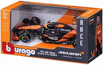 Amazon | BURAGO 1/43 マクラーレン F1 チーム MCL38 (2024) No.81 O Amazon | BURAGO 1/43 マクラーレン F1 チーム MCL38 (2024) No.81 O