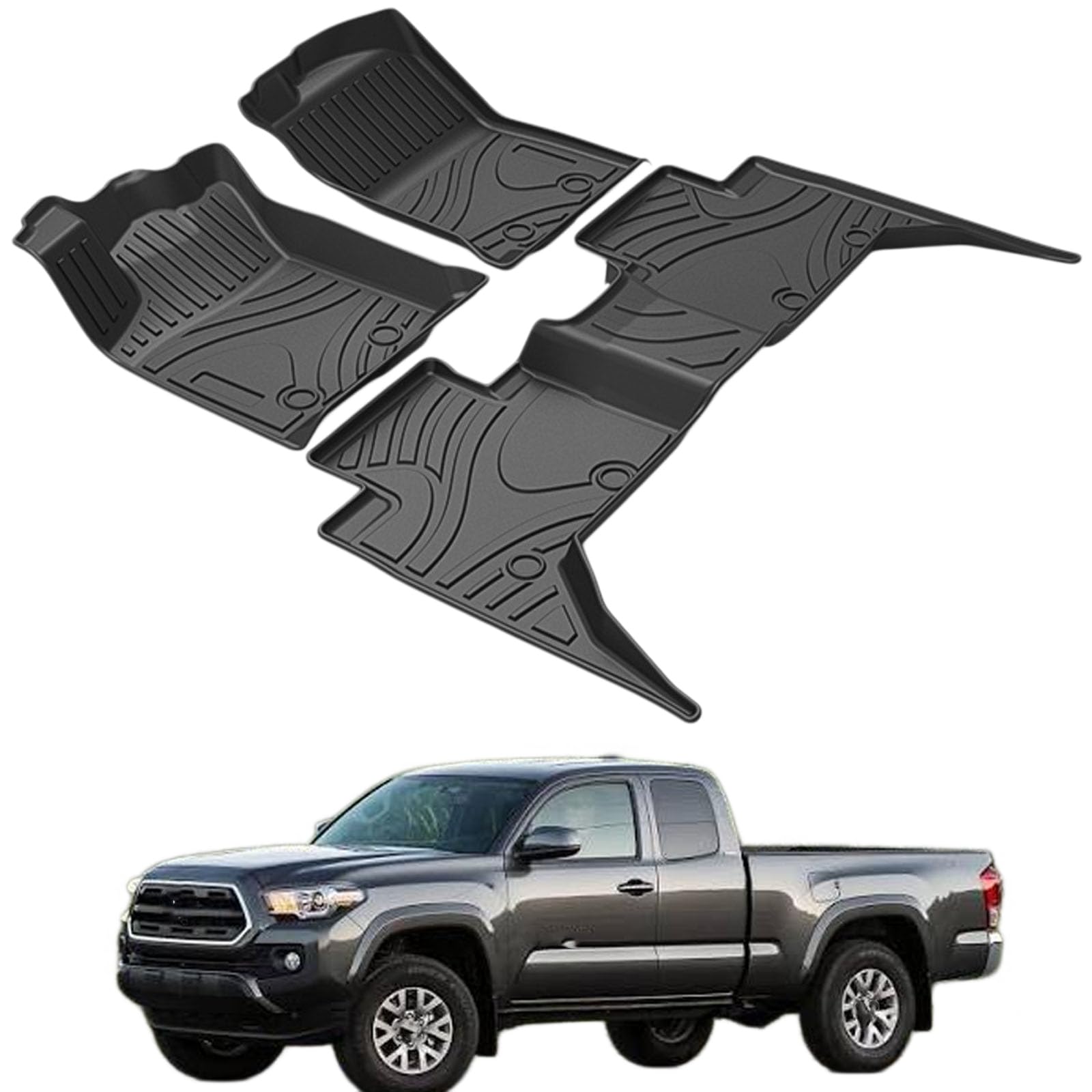 PAPEP Floor Mats for Toyota Tacoma 2016-2023 RHD