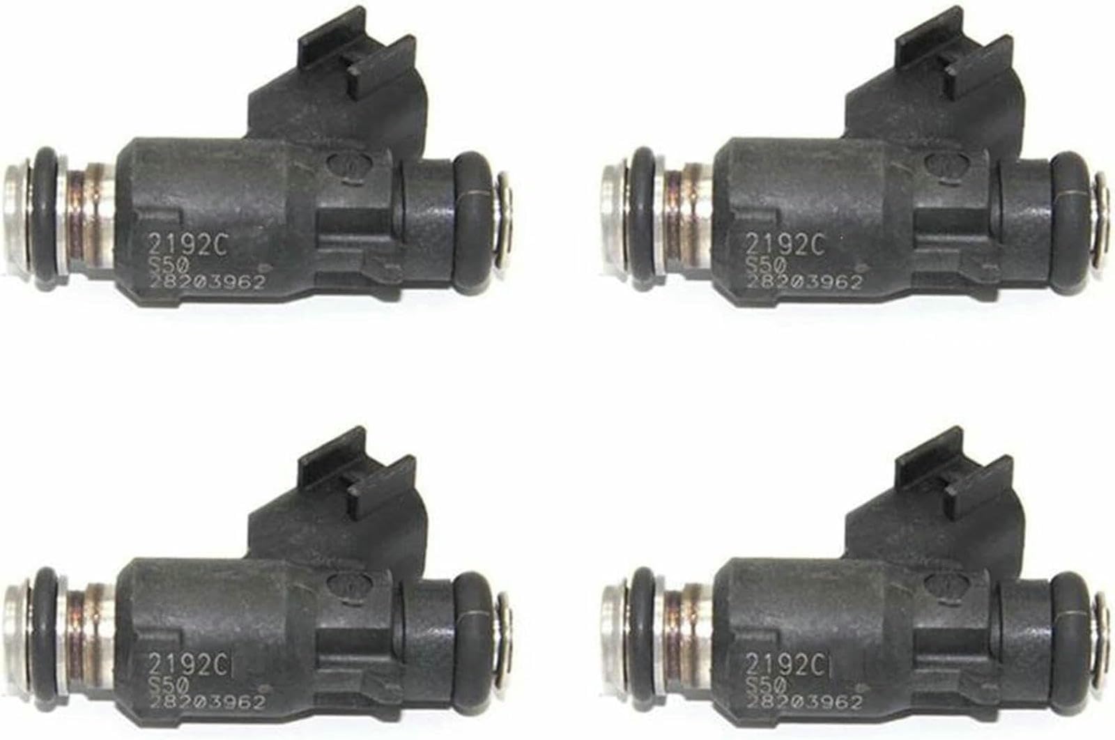 4 Pezzi Iniettori di Carburante per Auto per Chevy per Gm 28203962 Ugelli di Iniezione di Carburante per Auto
